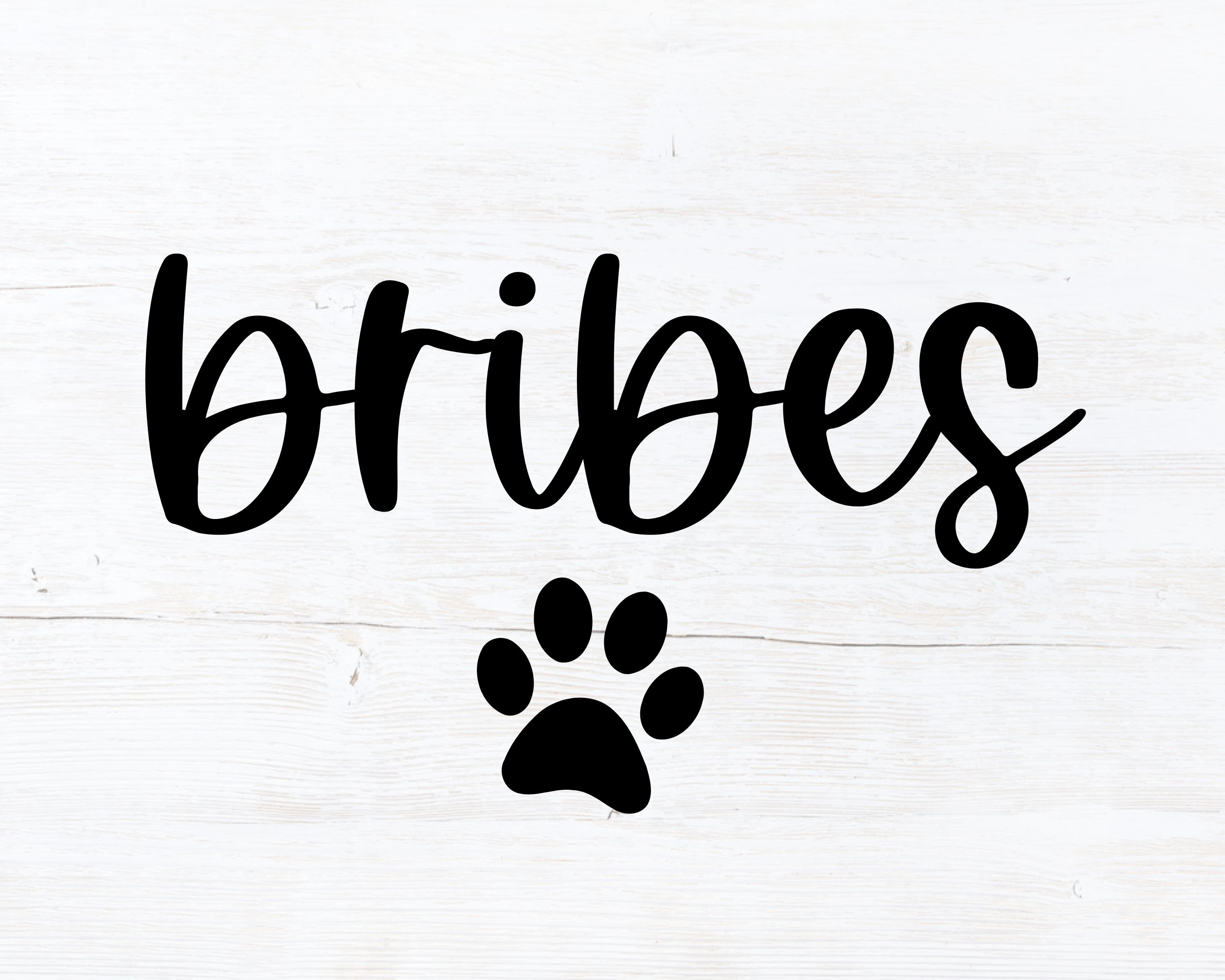 Bribes SVG Dog Treats Svg Treat Jar Svg Dog Mom Svg Etsy