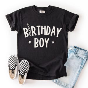 Birthday Boy Svg + Png, Kids Birthday Shirt Design, Cricut Cut File, Digital Download