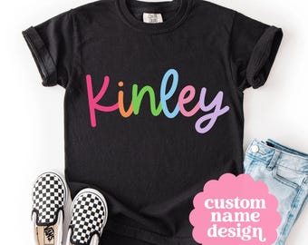 Custom Girls Name, Personalized Kids Name Design, Digital Download, PNG