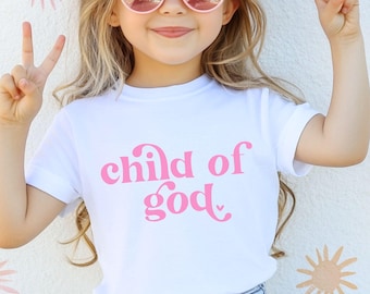 Child of God Svg + Png, Kids Christian Shirt Design, Digital Download