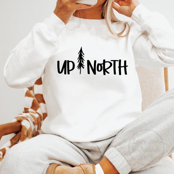 Up North Lake Cabin SVG Design (Digital Download)