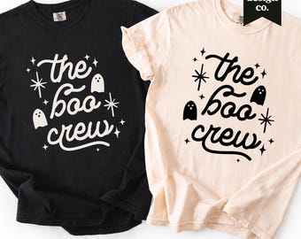 The Boo Crew Svg, Halloween Svg, Ghost Svg, Spooky Season Png, Halloween Shirt Svg, Halloween Png, Svg for Shirts, Trendy Halloween Png