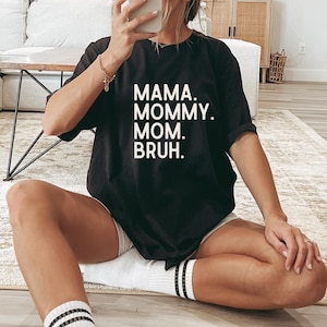 Mamãe, Mamãe, Bruh Svg, Mãe Engraçada Svg, Camiseta de Mãe Svg, Dia das Mães Svg, Svg para Camisetas, Designs Svg, Arquivos de Corte, Cricut Svg