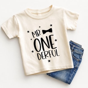 First Birthday Svg + Png, Mr ONEderful, Cricut Cut File, Digital Download