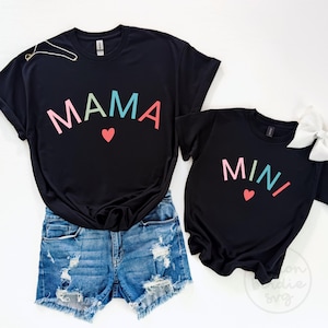 Paquete Mamá Mini Svg, Mamá Svg, Mini Svg, Mamá y yo Svg, Camiseta Mamá y yo, Camiseta Mamá Navidad, Mamá Png, Mini Png, Mamá y yo Png