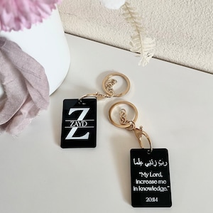 Custom Keyrings Bulk Buy - Acrylic UV Printed Business Logo Etc