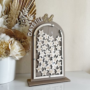 Arched Ramadan Dropbox Countdown Till Eid Jar Freestanding