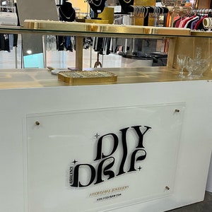 Rectangle Logo Sign with Stand Offs