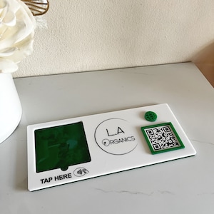 Vierkante leesstandaard en QR-standaard