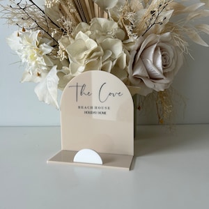 Business card holder with Name
