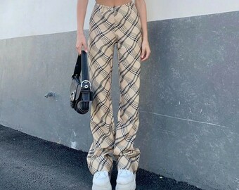 small checkered pants