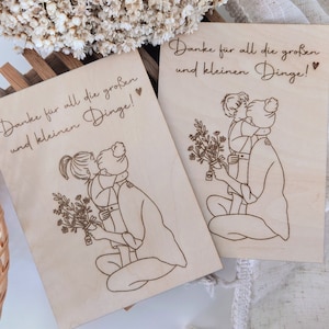Abschiedsgeschenk Kindergarten, Geschenk Erzieherin, Dankeschön Erzieherin