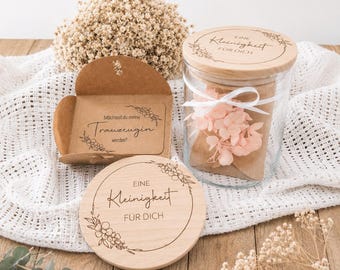 Trauzeugin fragen Geschenk Box – Willst du meine Trauzeugin werden? – stilvolle Geschenkidee für deine Trauzeugin