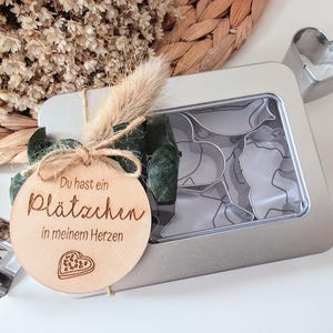 Kleines Dankeschön, Kleines Geschenk, Geschenkset „Du hast ein Plätzchen in meinem Herzen“,  Dankeschön Mitbringsel in Geschenkbox