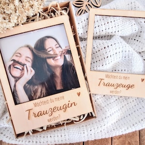 Trauzeugin fragen, Trauzeugin fragen Karte, Trauzeugin fragen Box, Willst du meine Trauzeugin fragen,