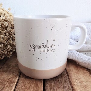 Logopädin Geschenk Tasse, Dankeschön für Logopädin, Logopädin mit Herz, Logopäde Geschenkidee