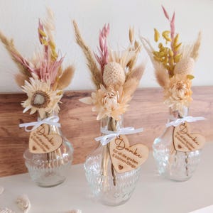 Geschenkset Trockenblumen "Danke für all die großen und kleinen Dinge", kleines Dankeschön, Danke Geschenk