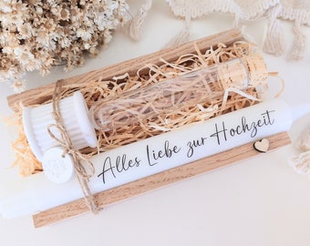 Geschenk zur Hochzeit, Geldgeschenk Hochzeit, Geschenkset Hochzeit