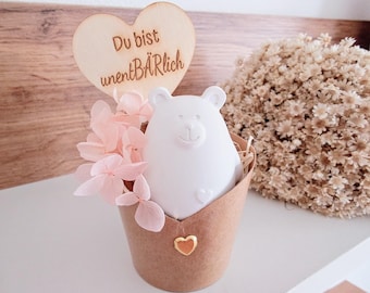 Gift set "You are insanely bear-like", small thank you gift set bear