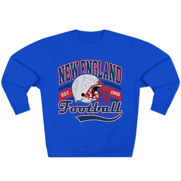 New England Football EST 1960 Png, New England Football Team Png, Retro American Football Png, New England 1960 Png, England City Png