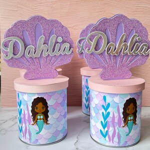 Little Mermaid Cake Topper, Favor Box, Treat Boxes - Etsy