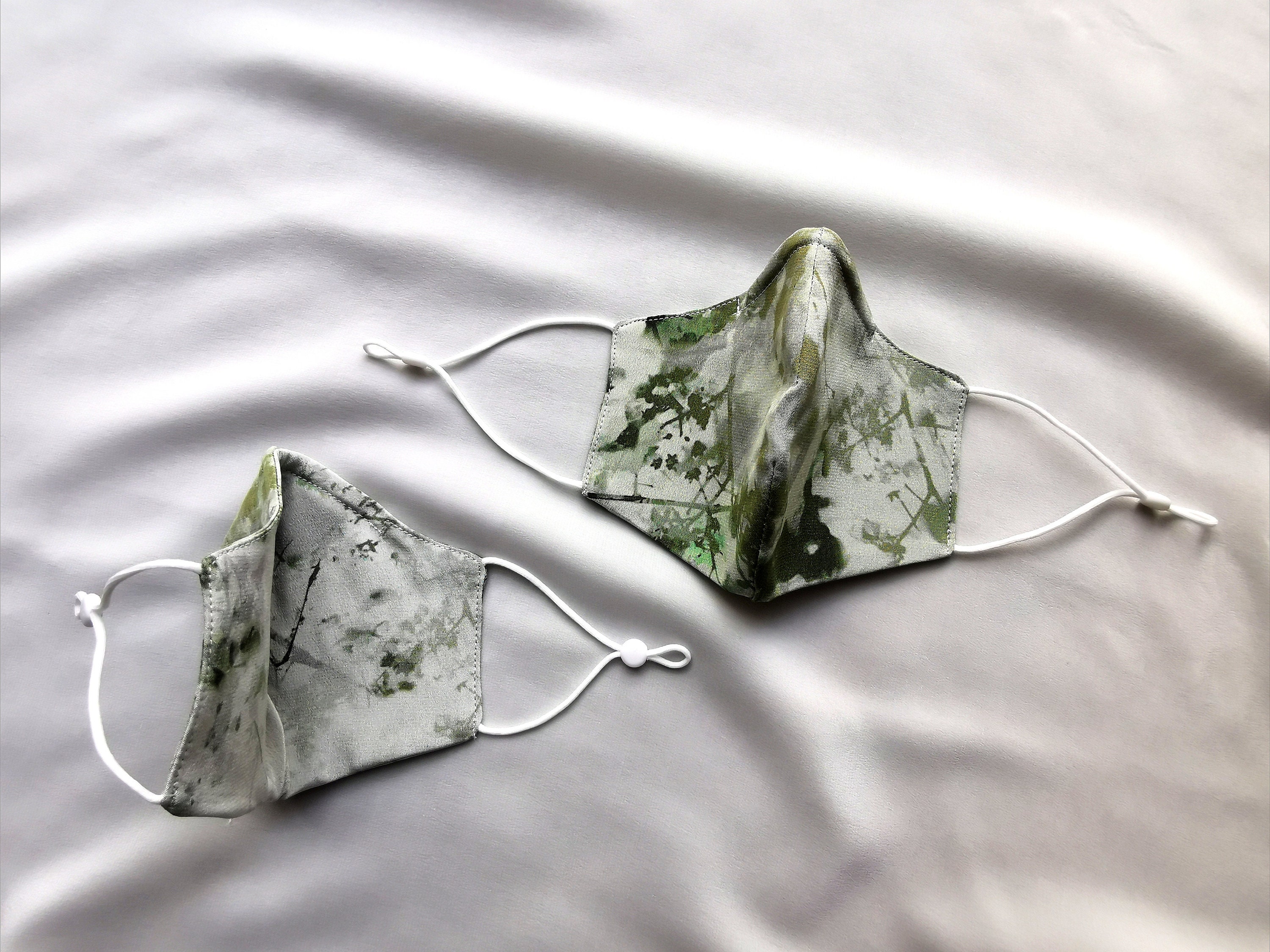 100 Silk face masks Etsy