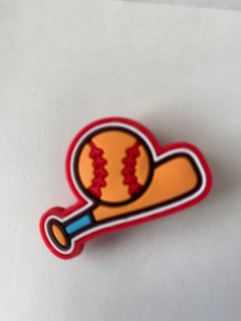 baseball croc charms