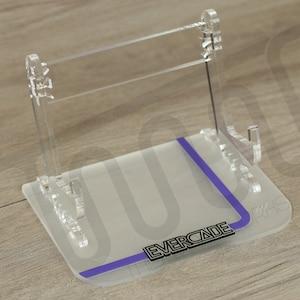 Evercade Handheld Purple Edition Retro Console Acrylic Display Stand