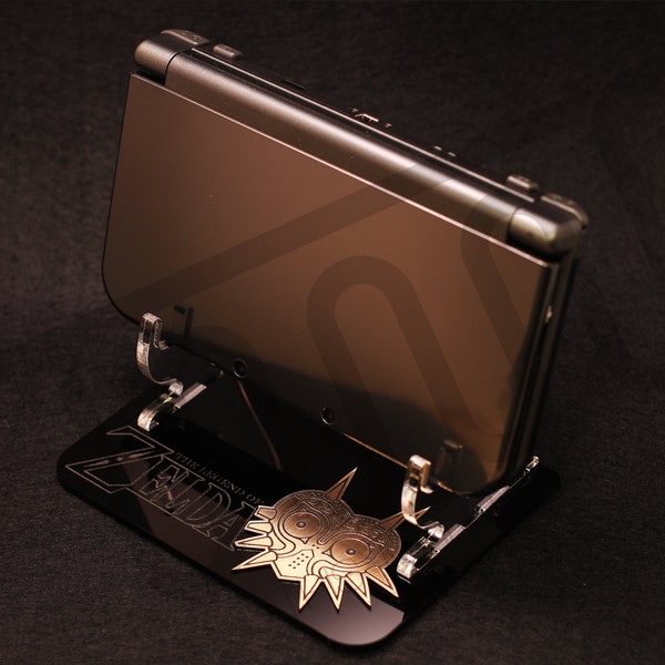 NEW Nintendo 3DS XL Majora's Mask Acrylic Handheld Console Display Stand