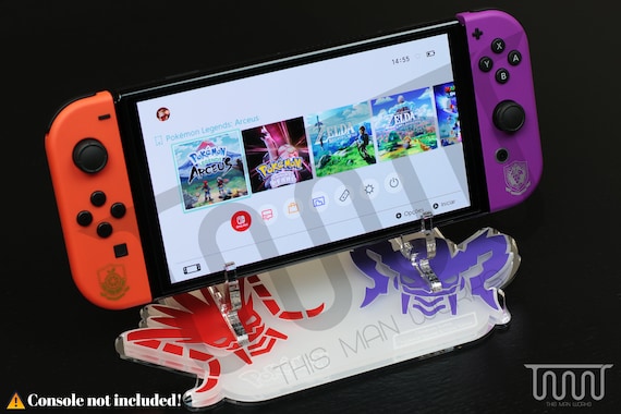 Nintendo Switch OLED Pokémon Scarlet & Violet Edition Acryl Aufsteller -  Etsy Österreich