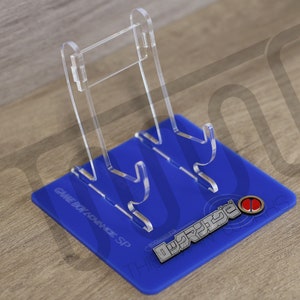 Nintendo Game Boy Advance SP RockMan EXE / Megaman Acrylic Handheld Console Display Stand
