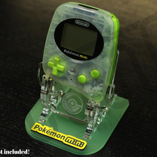 Acrylic Display Stand for Nintendo Pokémon Mini Handheld Console