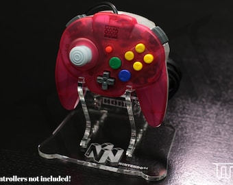 Acrylic Display Stand for HORI PAD MINI 64 Nintendo 64 Controller