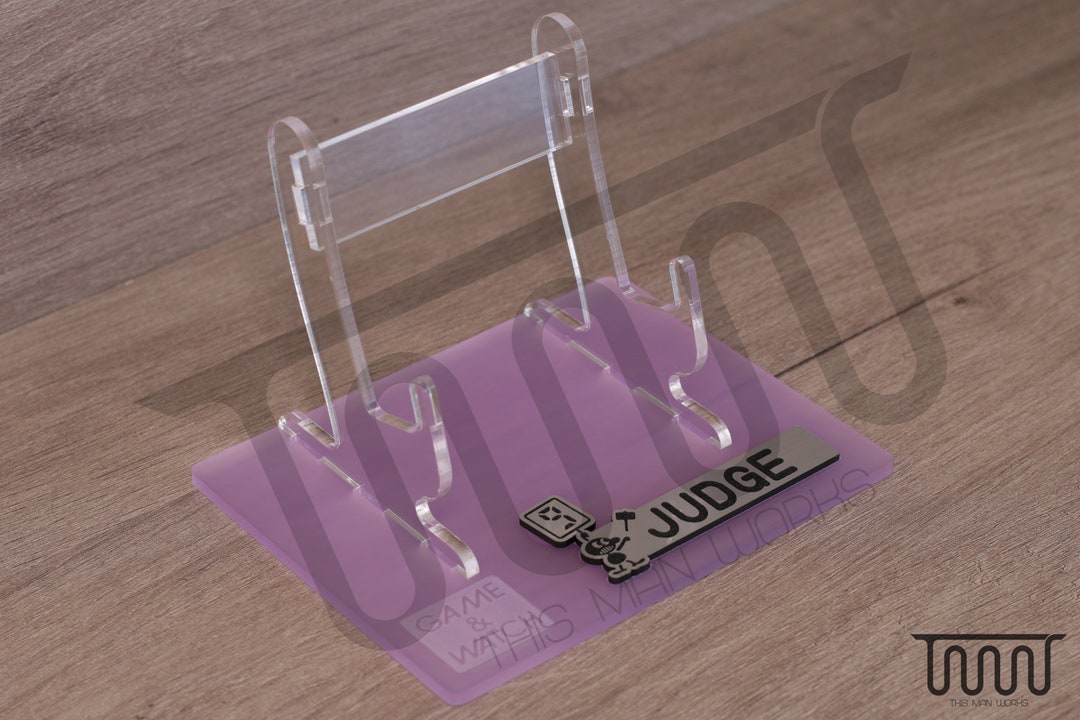 Acrylic Display Stand for Nintendo Game&watch Silver Series Judge IP-05 ...