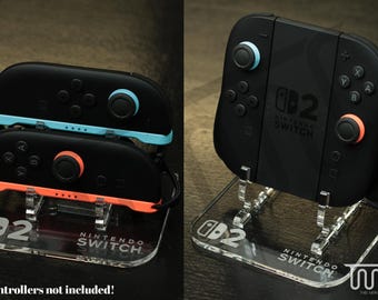 Acrylic Display Stand for Nintendo Switch 2 Joy-Con controller