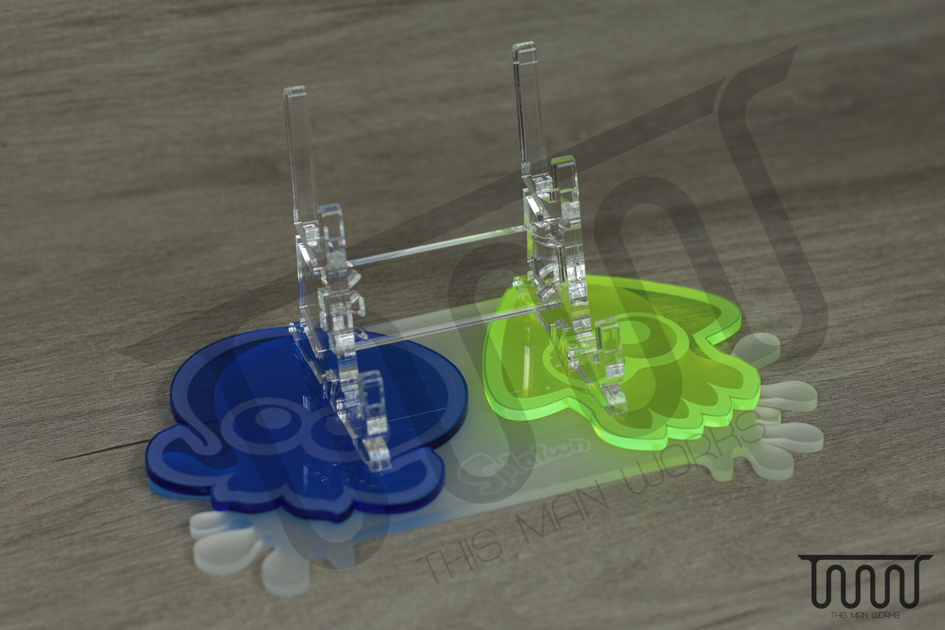 Acrylic Display Stand for Nintendo Switch Joy-con Controller Splatoon 3 ...