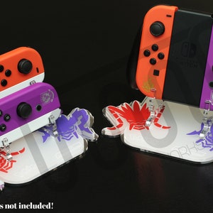 Splatoon de joycons de interruptor personalizado inspirado