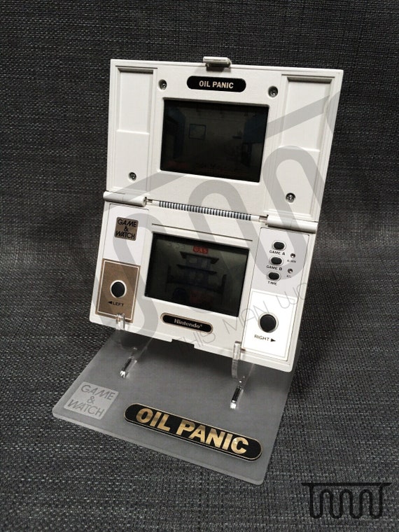 Nintendo Game&watch Multi Screen Oil Panic OP-51 Acrylic Handheld 
