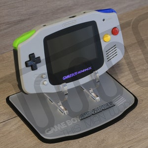 Nintendo Game Boy Advance GBA Deluxe Acrylic Handheld Console Display Stand