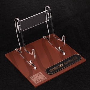 Acrylic Display Stand for Nintendo Game&Watch Multi Screen Donkey Kong II 2 JR-55 Handheld Console