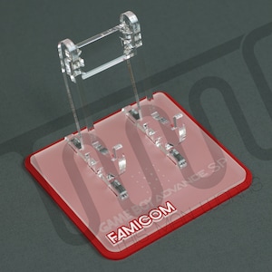 Nintendo Game Boy Advance SP Famicom Limited Edition Acrylic Handheld Console Display Stand