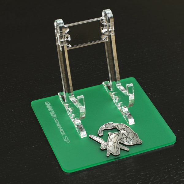 Acrylic Display Stand for Nintendo Game Boy Advance SP Pokémon Rayquaza Edition Handheld Console