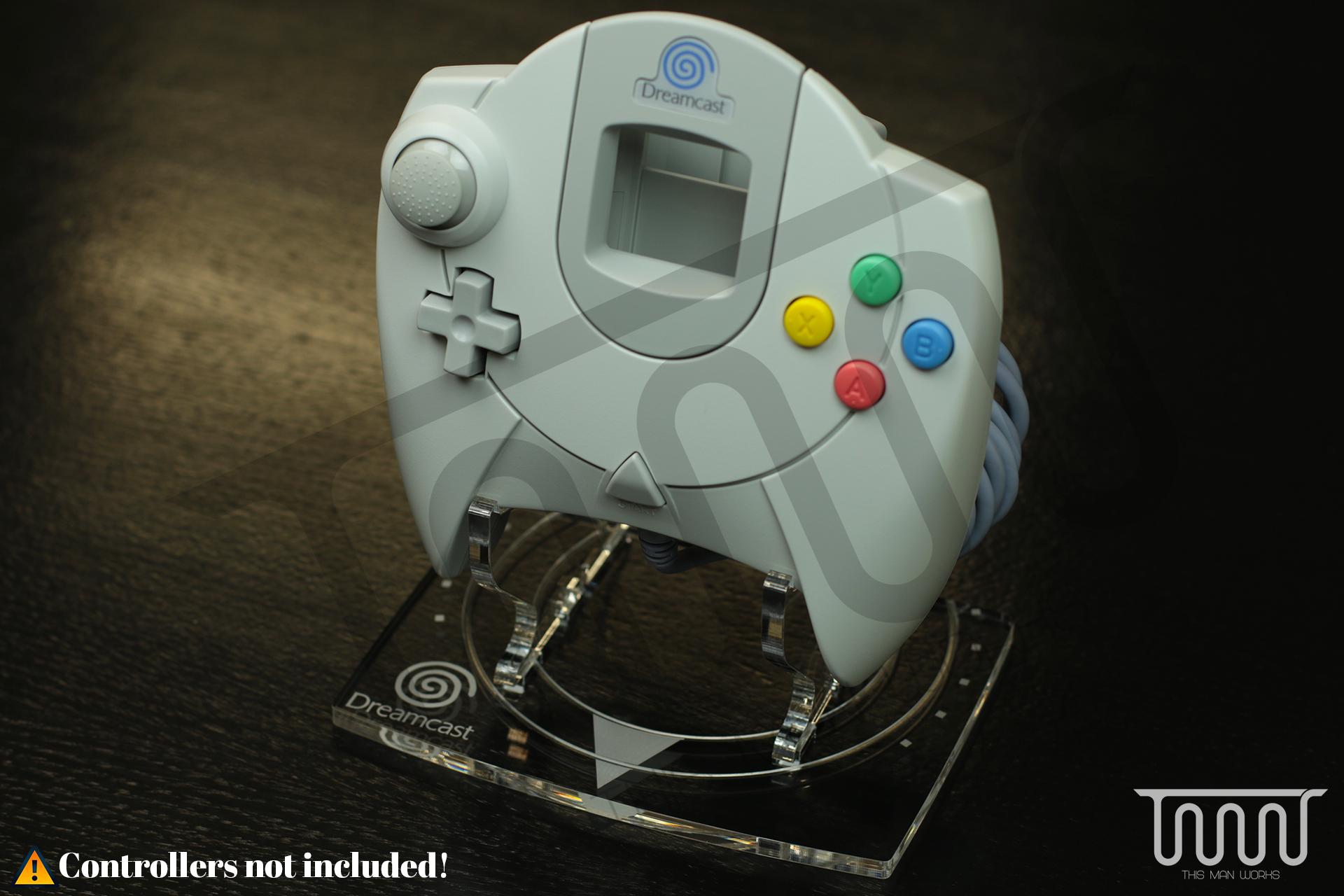 Manette Sega Dreamcast Translucide Noire | Turbo QS-135 Filaire - Bon état