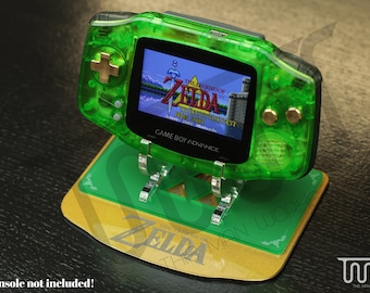 Acrylic Display Stand for Nintendo Game Boy Advance GBA The Legend of Zelda themed Handheld Console