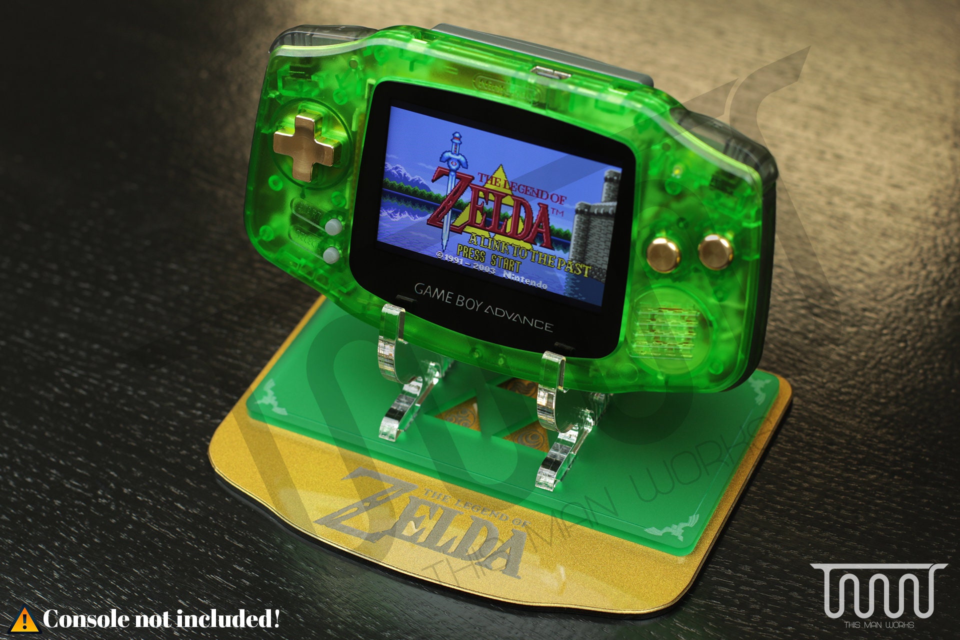 ZELDA GOLD Link to the Past Custom Gameboy Advance Mod W/ -  Denmark