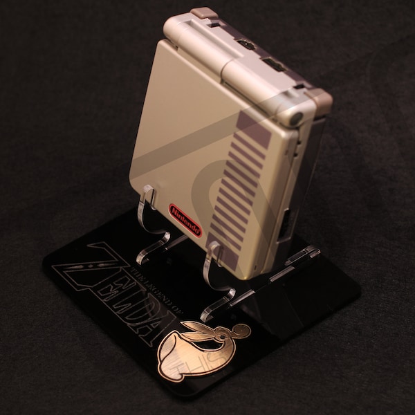Acrylic Display Stand for Nintendo Game Boy Advance SP Zelda Minish Cap Edition Handheld Console