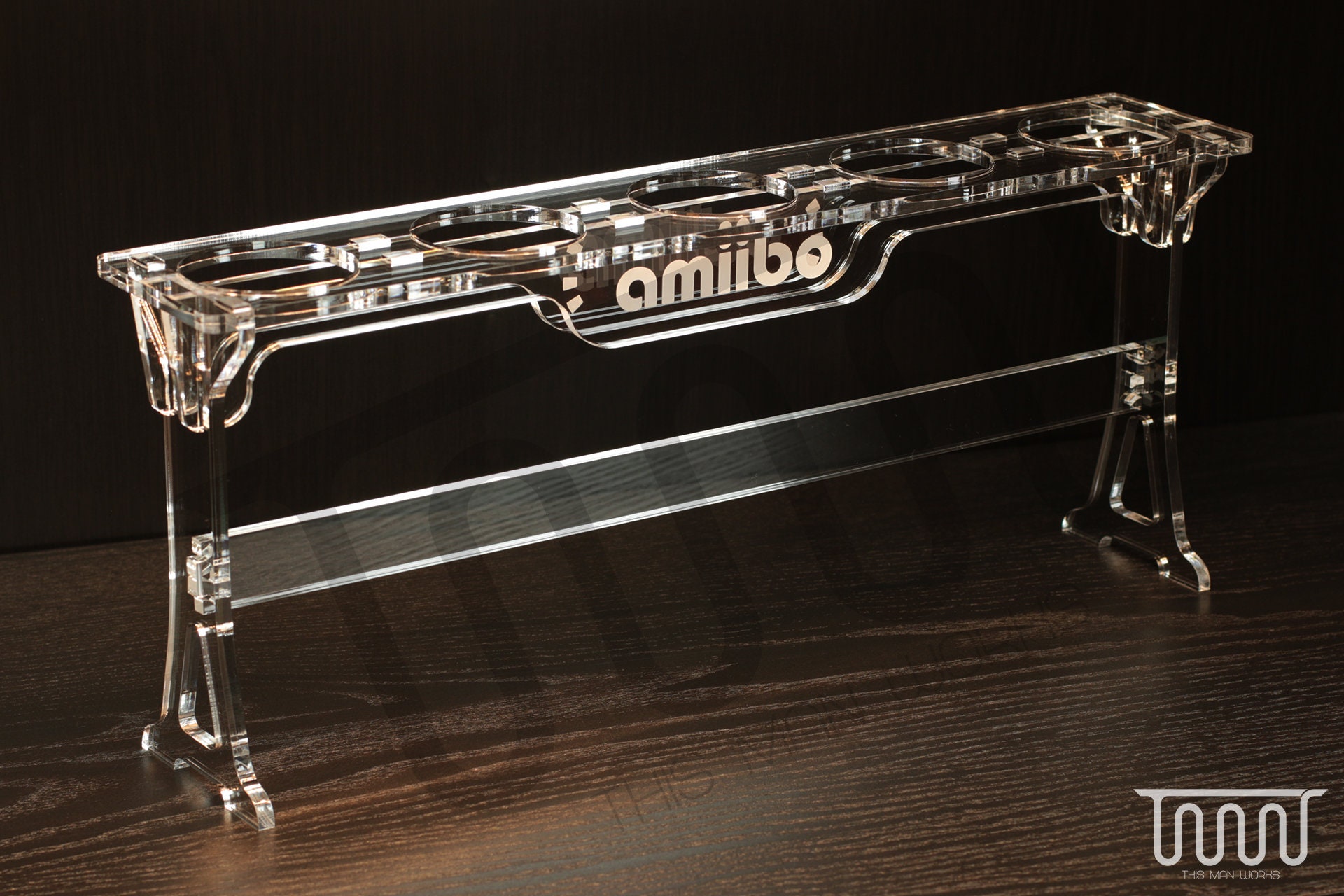Amiibo 5スロット用アクリルディスプレイスタンドライザー(3 Amiibo 5スロット用アクリルディスプレイスタンドライザー(3
