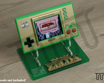 Nintendo Game&Watch The Legend of Zelda 35th 2021 Acrylic Handheld Console Display Stand