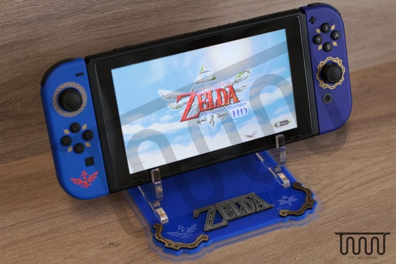 Nintendo Switch the Legend of Zelda Skyward Sword Themed Acrylic Console  Display Stand 