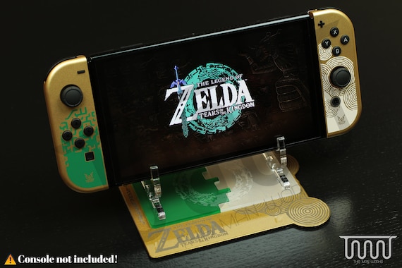 Nintendo Switch OLED Zelda Tears of The Kingdom with Case and